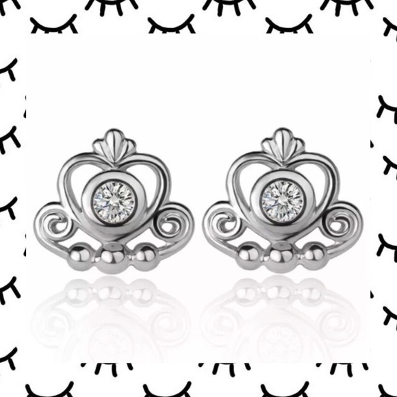 New! 925 Silver Fairytale Stud Earrings! - Picture 4 of 4